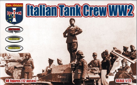 Orion Figures ORI72066 1:72 WWII Italian Tank Crew