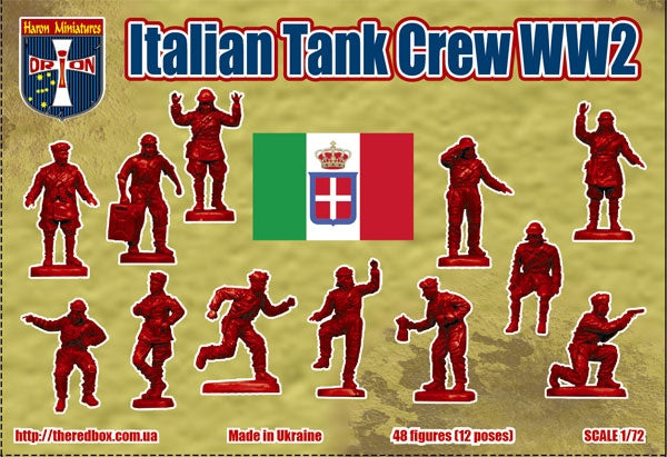 Orion Figures ORI72066 1:72 WWII Italian Tank Crew
