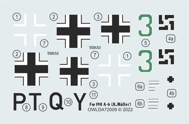 Owl OWLDA72009 1:72 Focke-Wulf Fw-190A-6