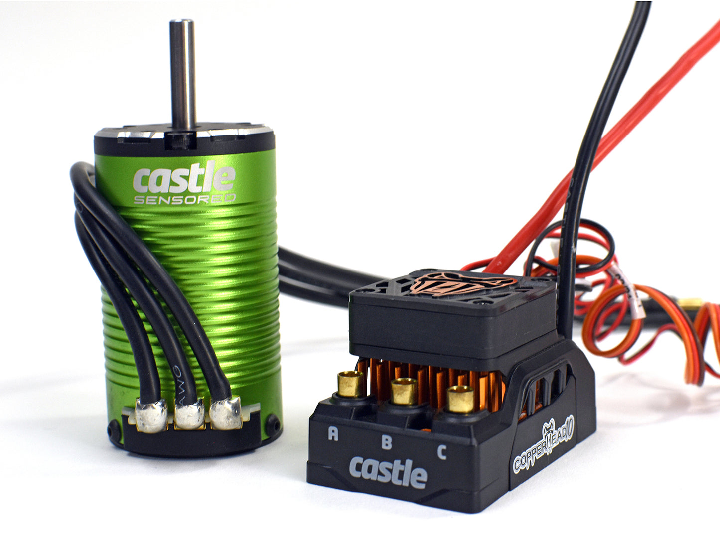 Castle Creations COPPERHEAD 10 1415-2400KV COMBO - MT CC010-0166-12