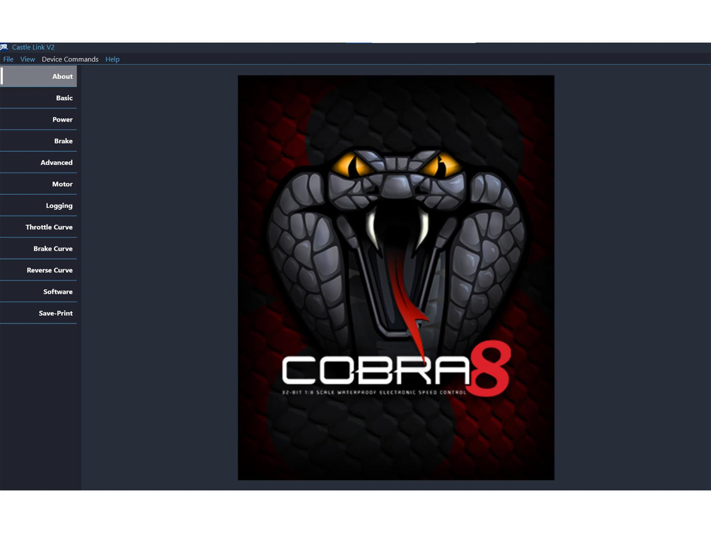 Castle Creations COBRA 8, 6S MAX ESC CC010-0172-00