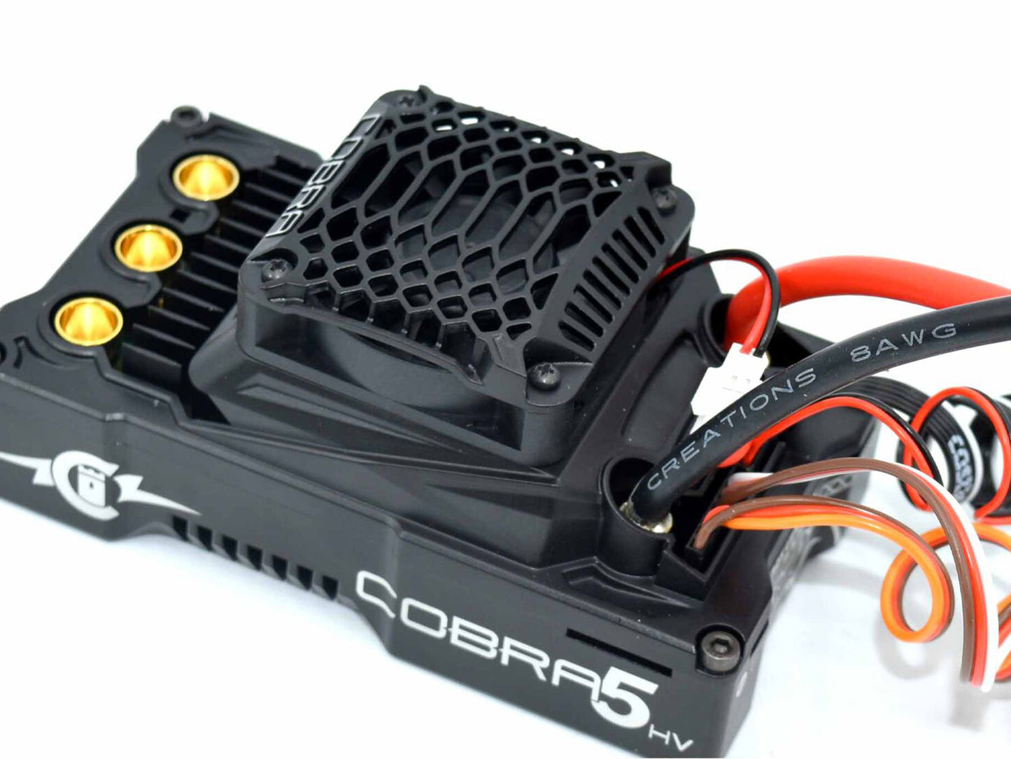 Castle Creations COBRA 5 HV, 12S, 50.4V ESC, 20A PEAK BEC CC010-0178-00