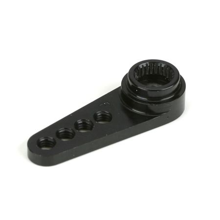 Dynamite 1/2 Machined Aluminum Servo Arm: Fut Black DYN2531