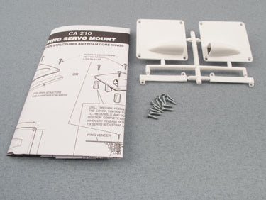Radio Active Wing Servo Mount Mini (pr) RCA210