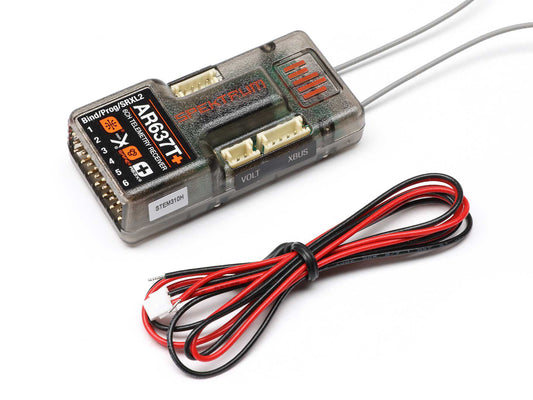Spektrum AR637T+ DSMX 6-Channel AS3X+ & SAFE Telemetry Receiver SPM-1032