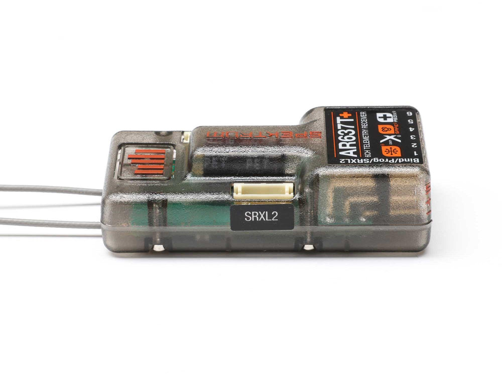 Spektrum AR637T+ DSMX 6-Channel AS3X+ & SAFE Telemetry Receiver SPM-1032