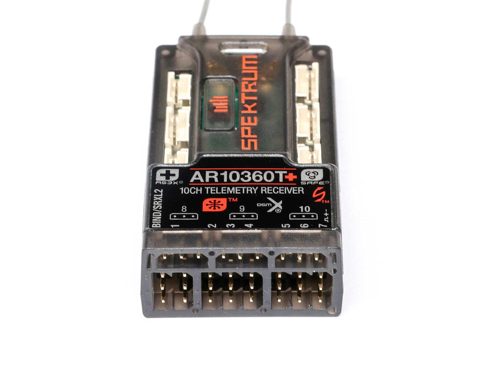 Spektrum AR10360T+ DSMX 10-Channel AS3X+ & SAFE Telemetry Receiver SPM-1034