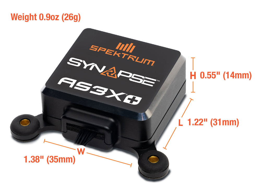 Spektrum AR20410T 20CH PowerSafe Receiver with AS6000 SAFE Module SPMAR20410TS