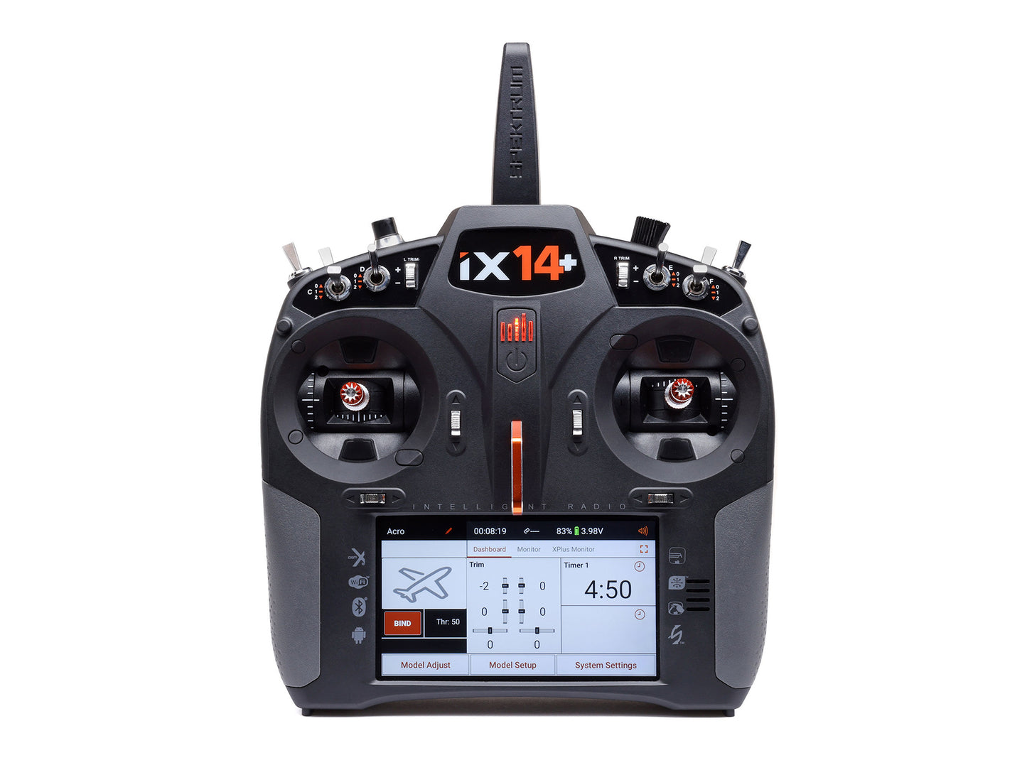 Spektrum iX14+ 20-Channel DSMX Transmitter Only SPMR14010EU