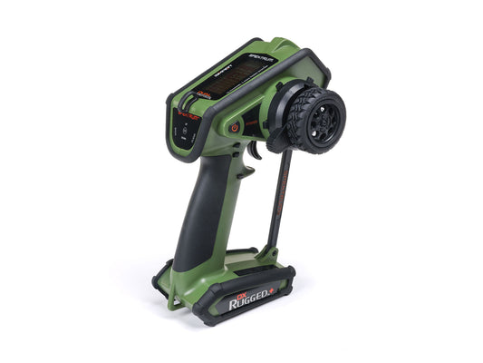 Spektrum DX Rugged+ 12-Channel DSMR+ Transmitter, Green SPMR6220G