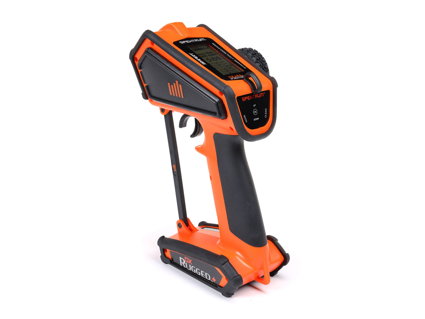 Spektrum DX Rugged+ 12-Channel DSMR+ Transmitter, Orange SPMR6220O
