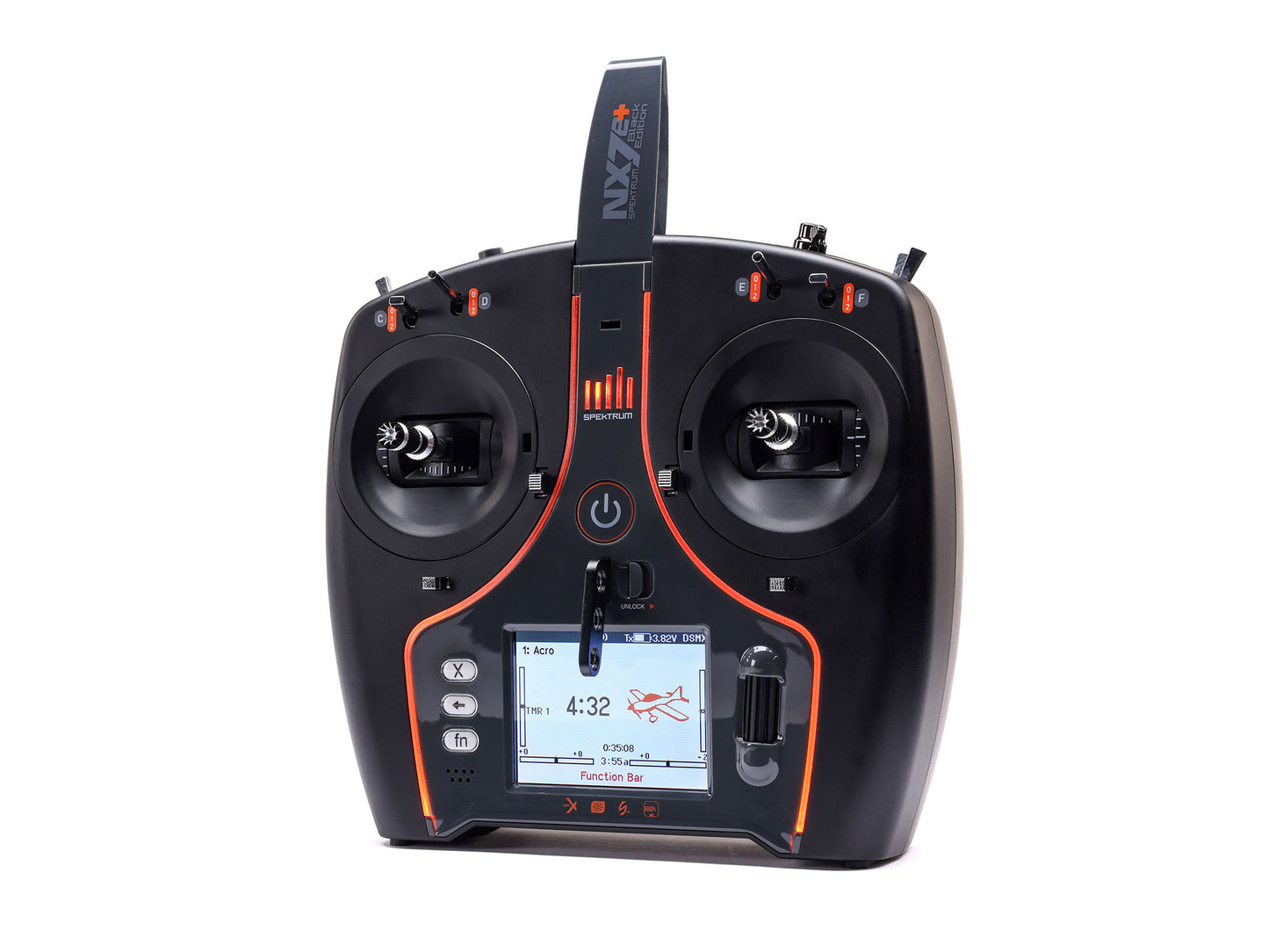 Spektrum NX7e+ Black Edition 14 Channel Transmitter Only SPMR7120EU