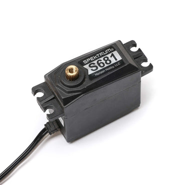 Spektrum S681 9kg Torque Servo, Brass Gears, 25T SPMS681