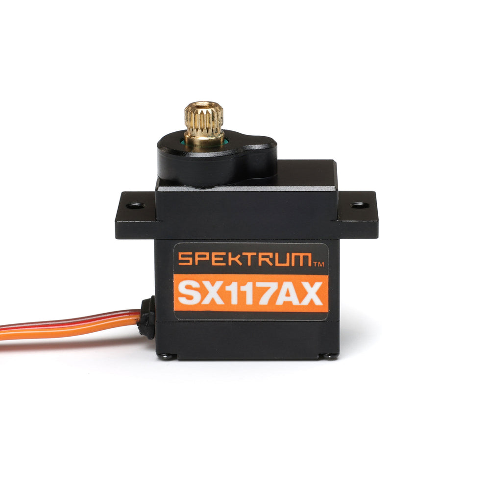 Spektrum SX117 Micro Metal Gear / Case Servo, 250mm Lead SPMSSX117AX