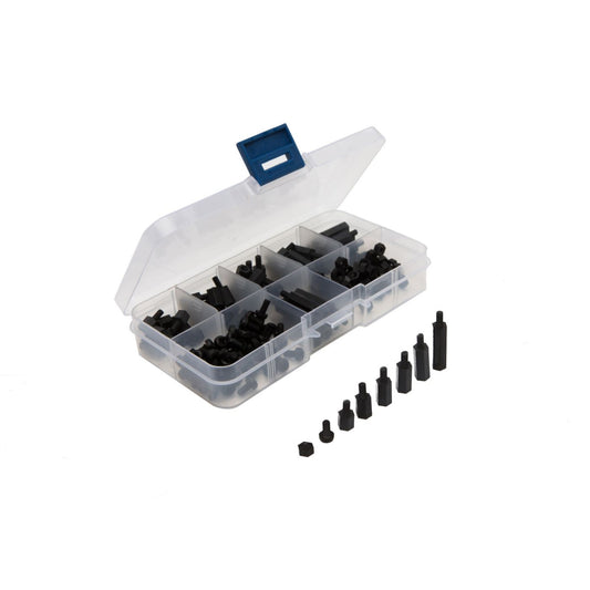 Spektrum Nylon Standoffs/Hdwe Set for Drone Racing (180 pc) SPMVX180