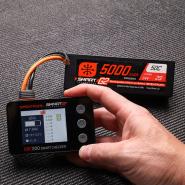 Spektrum Smart LiPo Battery Checker & Servo Tester SPMXBC200