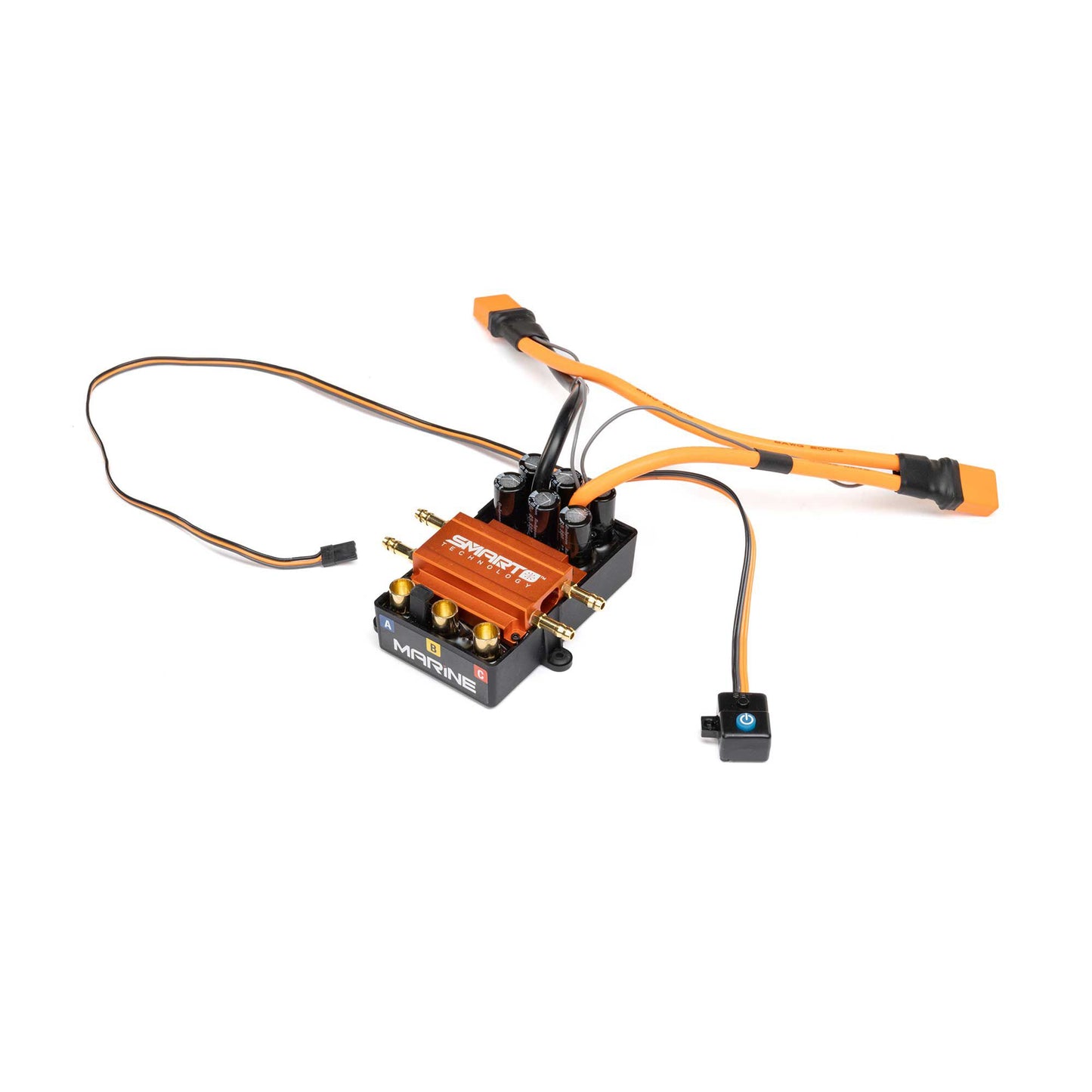 Spektrum Firma 200A Brushless Smart Marine ESC, 12S SPMXME1200