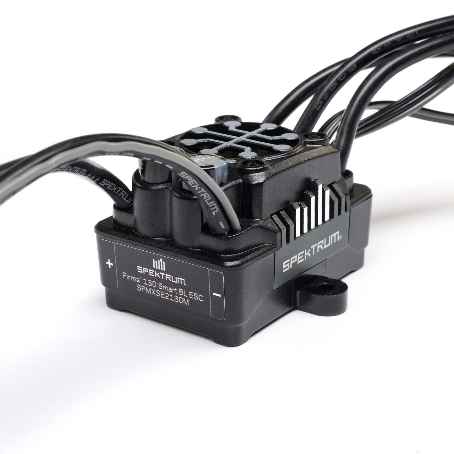 Spektrum Firma 130A Black Edition Brushless Smart ESC 2S-4S: LMT 2.0 SPMXSE2130M