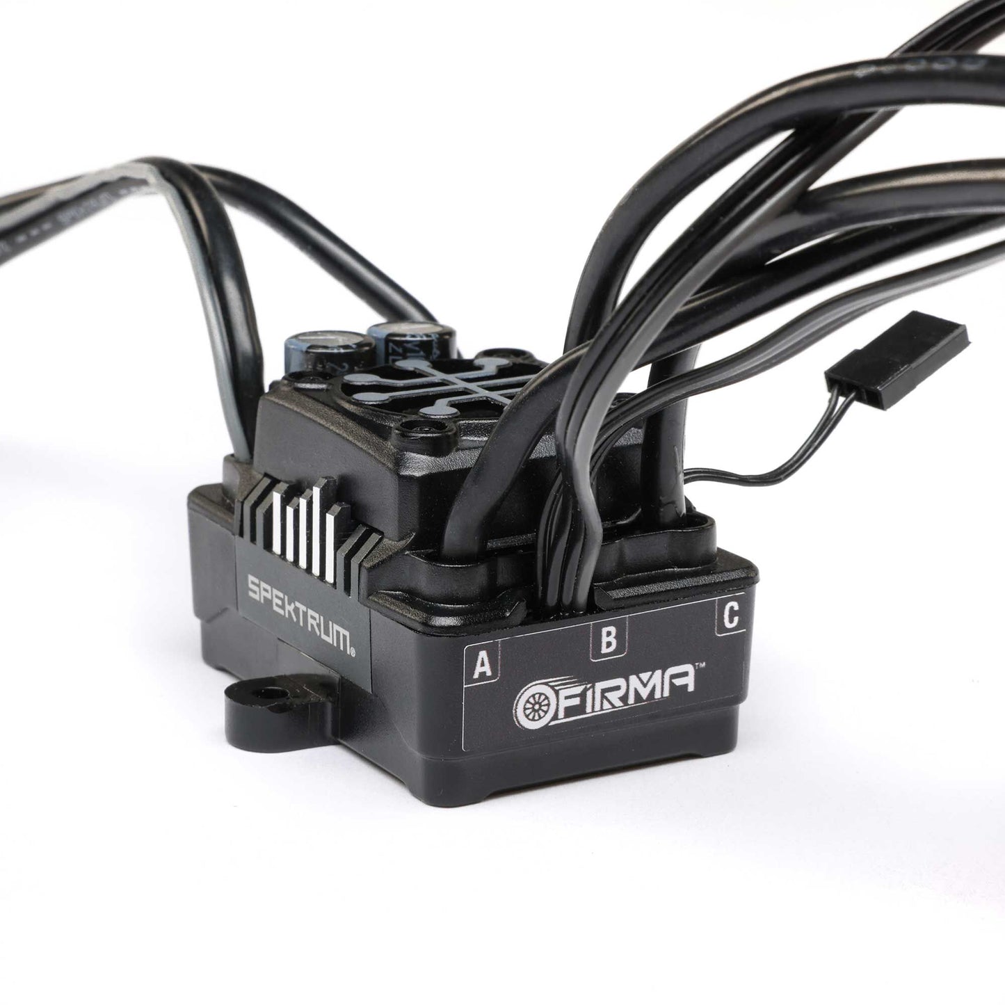 Spektrum Firma 130A Black Edition Brushless Smart ESC 2S-4S: LMT 2.0 SPMXSE2130M