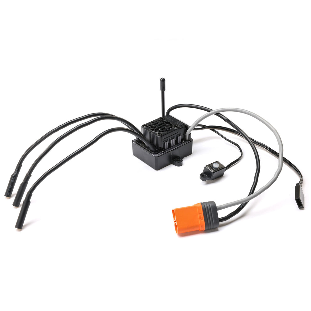 Spektrum 80A Brushless 2-in-1 ESC / SLT Receiver: 3S Vehicles SPMXSE8010RX