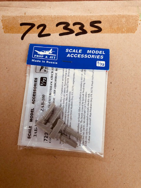 PROP & JET PAJ72335 1:72 ZAB 100 x 4