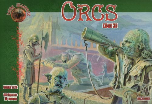 Dark Alliance ALL72003 1:72 Orcs set 3.