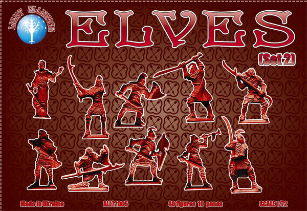 Dark Alliance ALL72005 1:72 Elves set 2