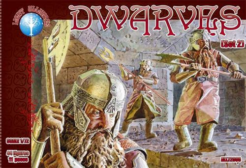 Dark Alliance ALL72008 1:72 Dwarves set 2
