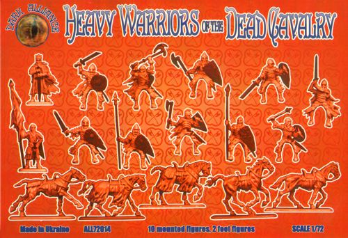 Dark Alliance ALL72014 1:72 Heavy Warriors of the Dead Cavalry