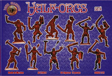 Dark Alliance ALL72022 1:72 Half-orcs set 4