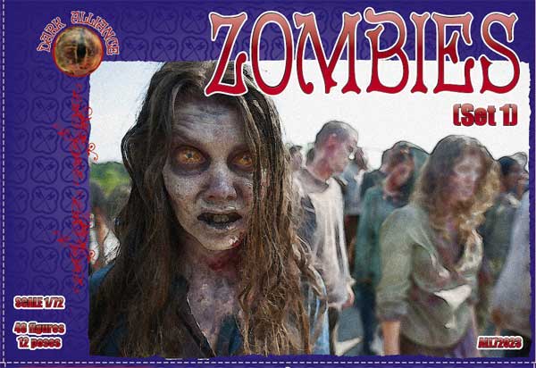 Dark Alliance ALL72023 1:72 Zombies set 1