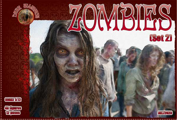 Dark Alliance ALL72024 1:72 Zombies set 2