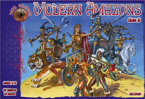 Dark Alliance ALL72025 1:72 Modern Amazons
