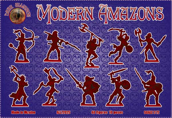 Dark Alliance ALL72025 1:72 Modern Amazons