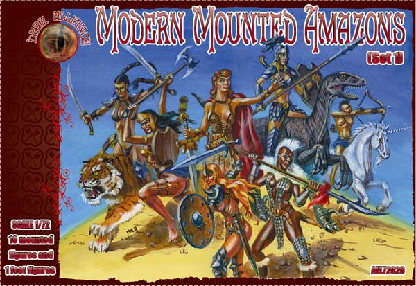 Dark Alliance ALL72026 1:72 Modern Mounted Amazons