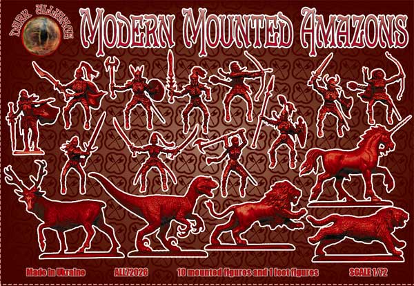 Dark Alliance ALL72026 1:72 Modern Mounted Amazons
