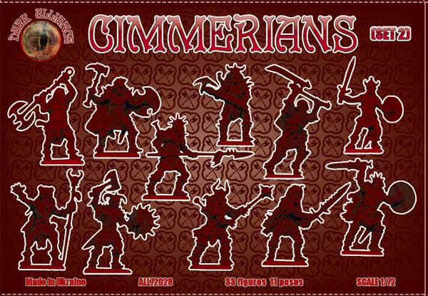 Dark Alliance ALL72028 1:72 Cimmerians set2
