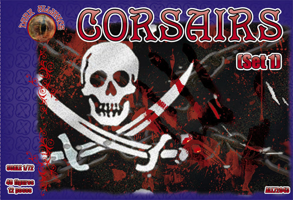 Dark Alliance ALL72043 1:72 Corsairs Set 1