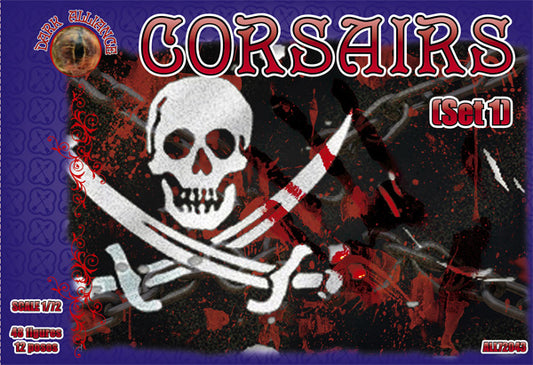 Dark Alliance ALL72043 1:72 Corsairs Set 1