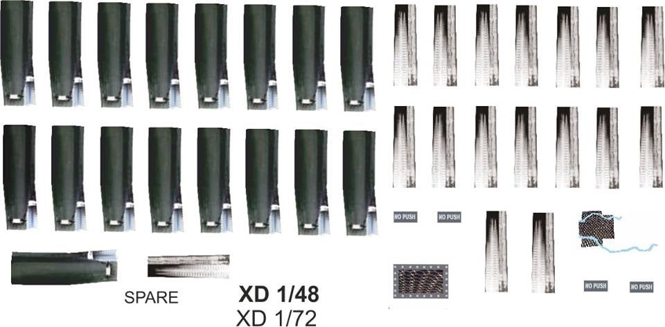 Procal Decals PD48-801 1:48 Lockheed-Martin F-16C Block 52 Zeus Greek Demo team