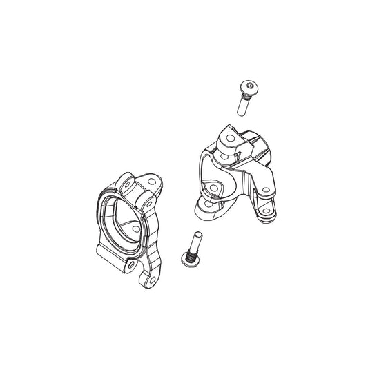 PD Racing Front Right C Hub 1:10 861-006