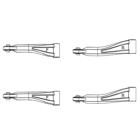 PD Racing Front/Rear Upper Arms 2pcs 1:10 861-009