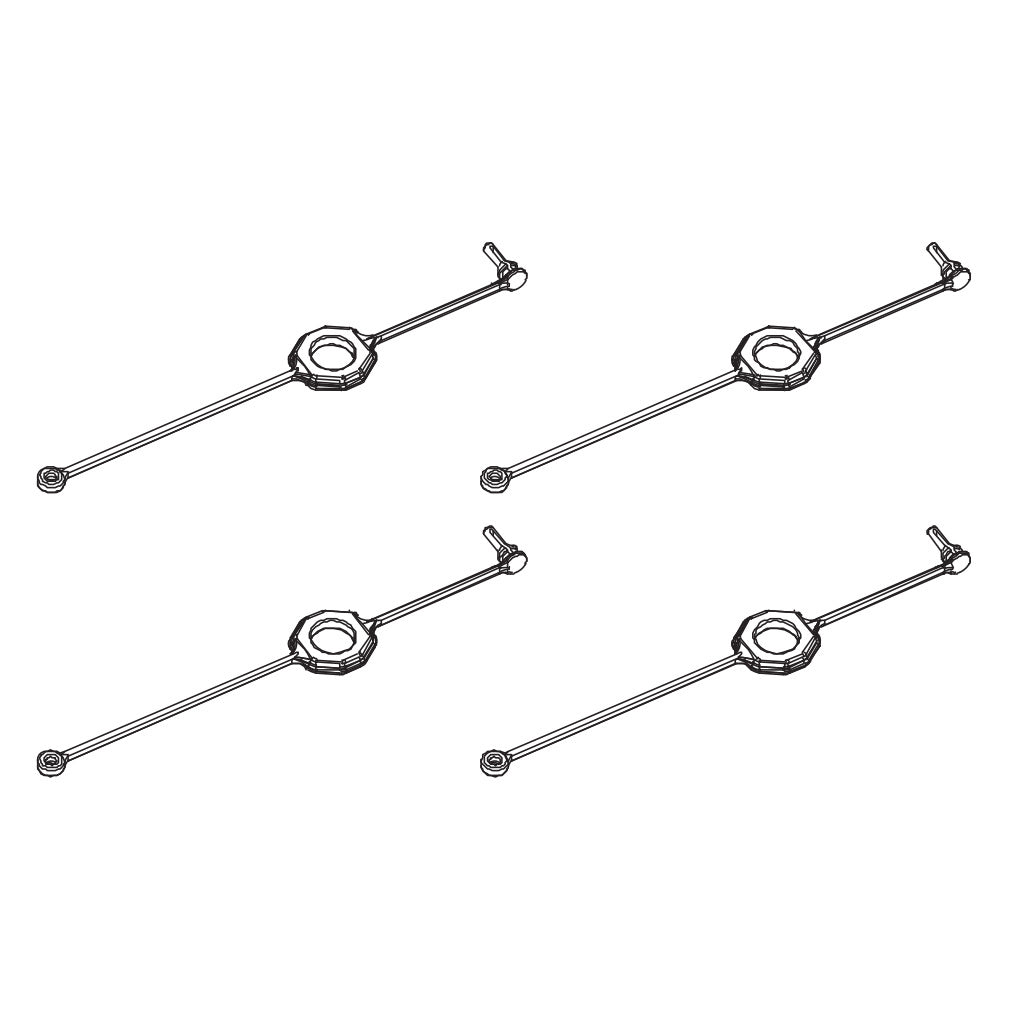 PD Racing Body Clip Retainer 4pcs 861-098