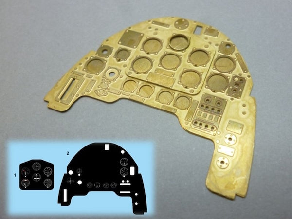 Airscale ASPE24STU 1:24 Junkers Ju-87B-2 'Stuka' multi-media Instrument panel