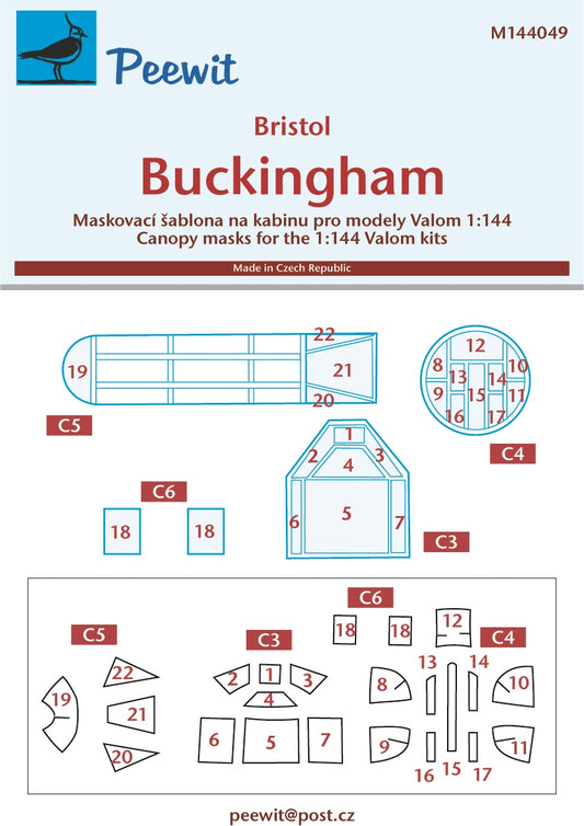 Peewit PEE144049 1:144 Bristol Buckingham B.I/C