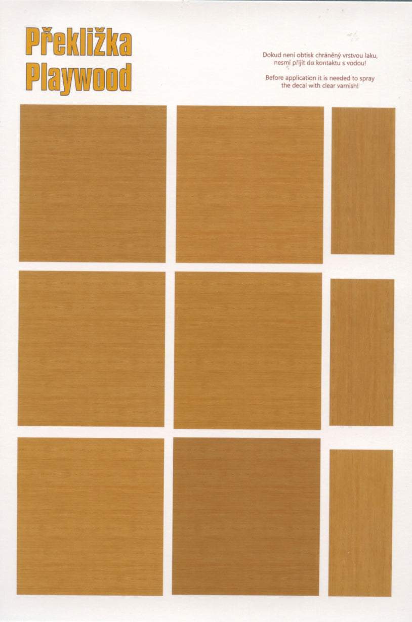 Peewit PEE49003 1:48 Plywood