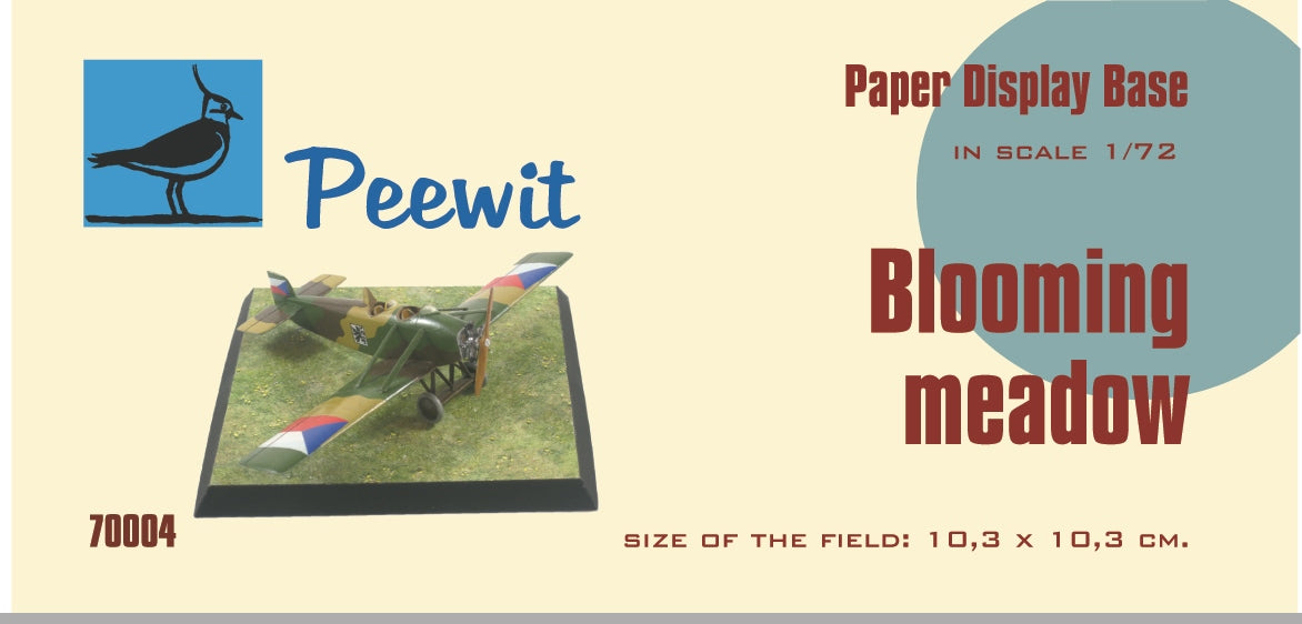 Peewit PEE70004 1:72 Blooming meadow velikost plochy 10,3 x 10,3 cm