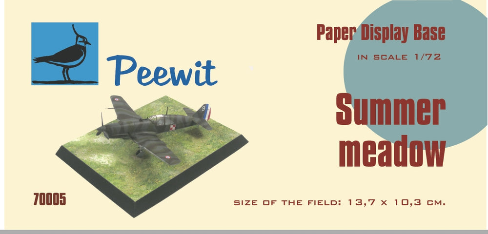 Peewit PEE70005 1:72 Summer meadow velikost plochy 13,7 x 10,3 cm