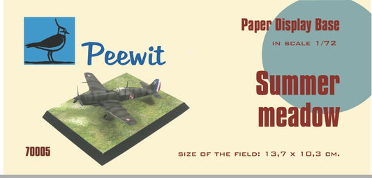 Peewit PEE70005 1:72 Summer meadow velikost plochy 13,7 x 10,3 cm