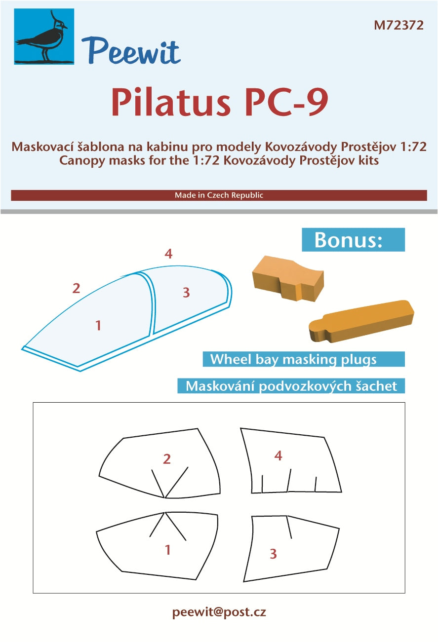 Peewit PEE72372 1:72 Pilatus PC-9/B